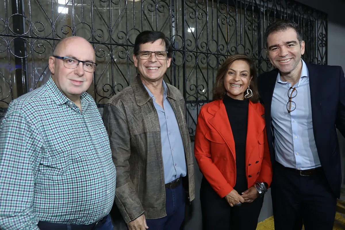 Eduardo Sene Cardoso, Elcio Mello, Nádia Diniz e Eduardo Otoni