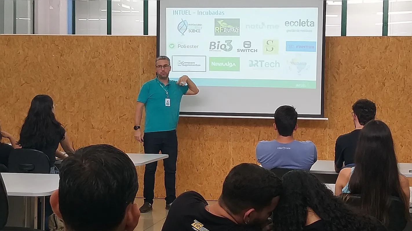 Thiago Spiri, coordenador da Intuel: "A incubadora auxilia no desenvolvimento da tecnologia, além de dar apoio na área administrativa"