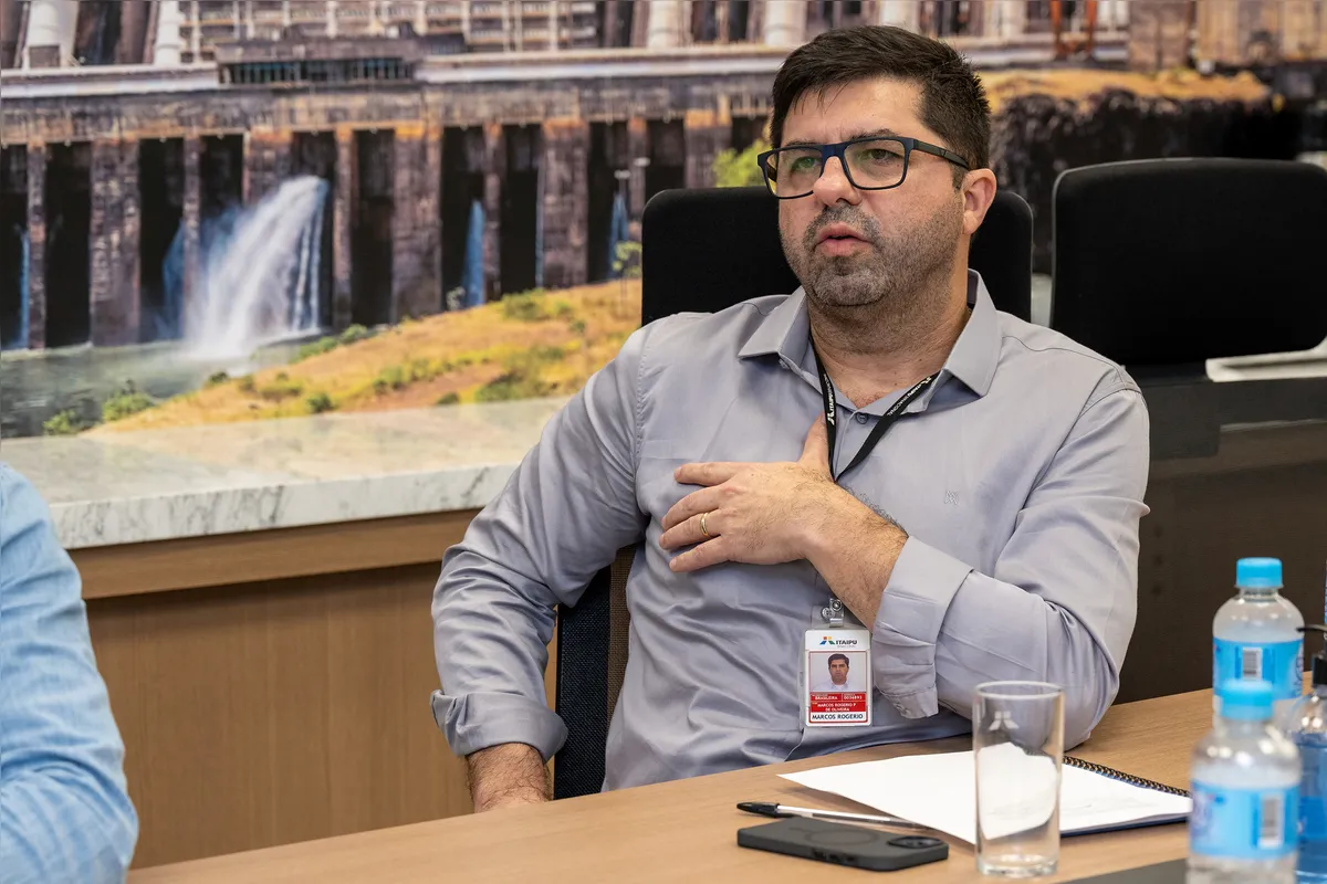 Marcos Rogério Pinto, gerente de Gestão da Comunicação Social de Itaipu