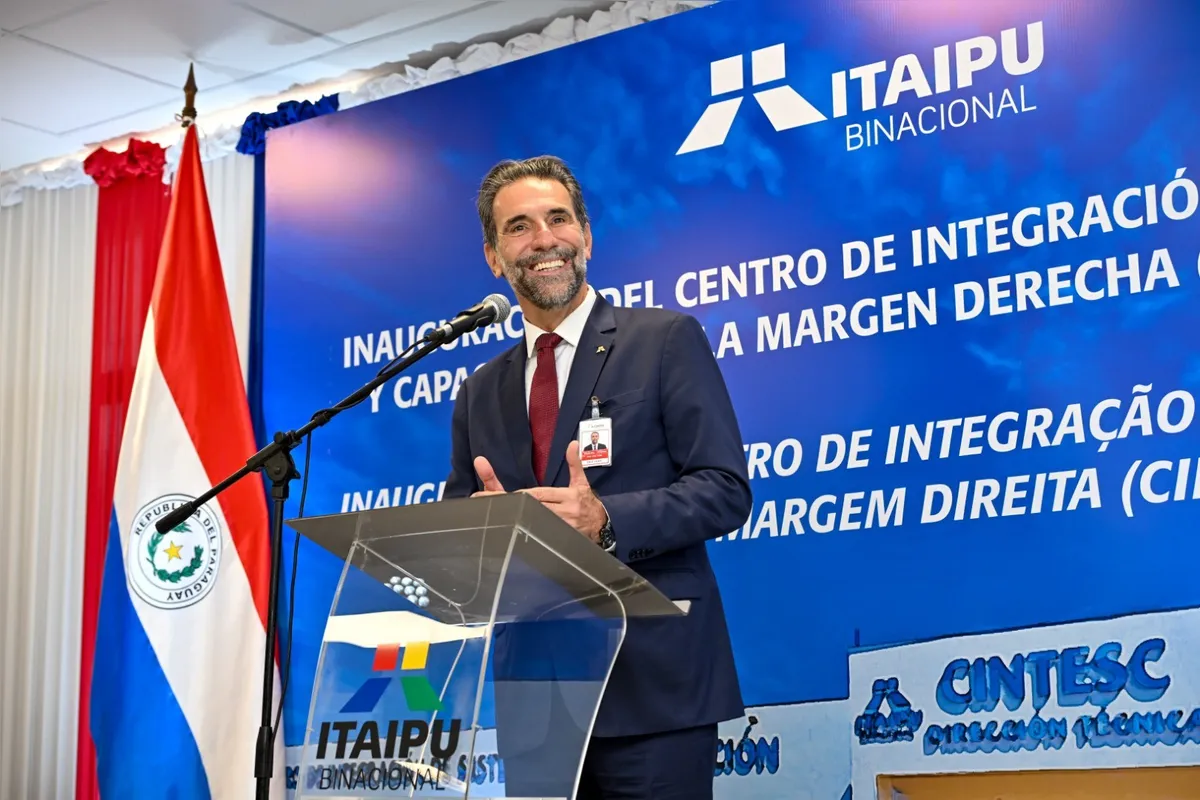 O diretor-geral brasileiro de Itaipu, Enio Verri
