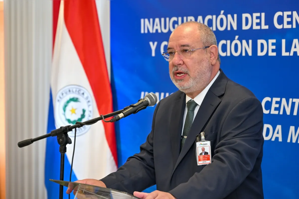 O diretor-geral paraguaio de Itaipu, Justo Zacarias Irún