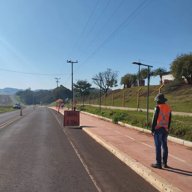 Imagem ilustrativa da imagem Itaipu instala marcos para mapear elevação de terrenos na Bacia