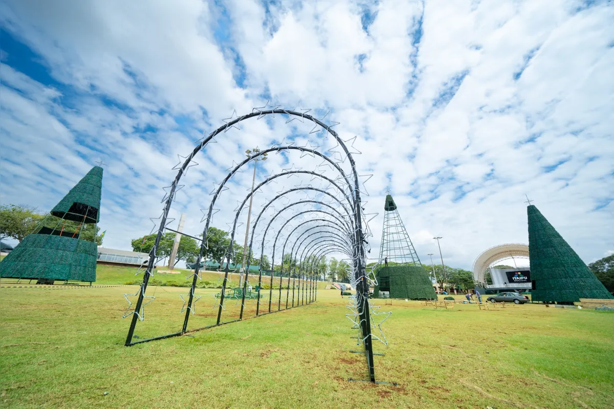 Imagem ilustrativa da imagem Itaipu transforma Gramadão em Vila Encantada de Natal