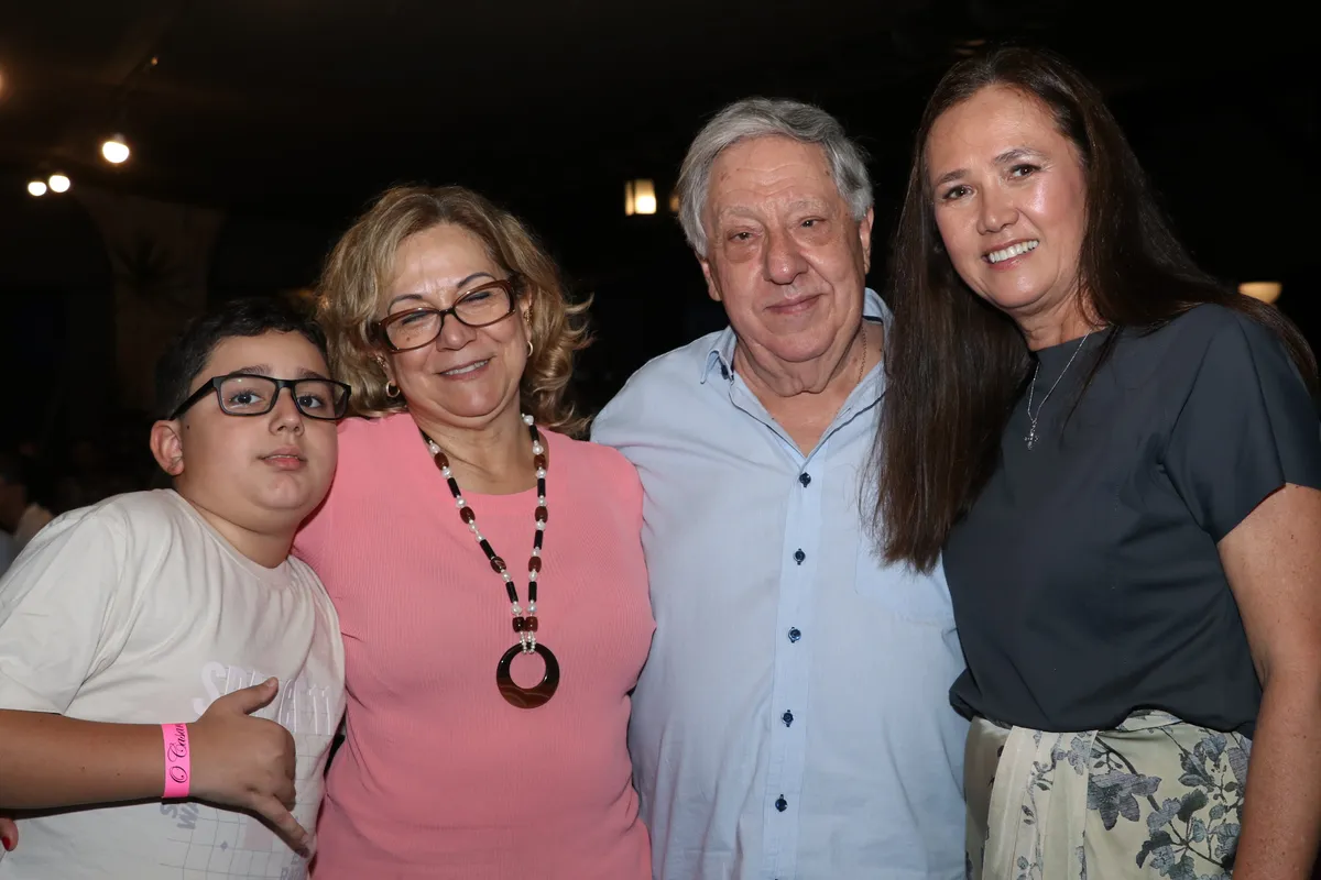 Francisco Pelayo, Sônia Pelayo, José Pelayo Sanches e Monica Wagner