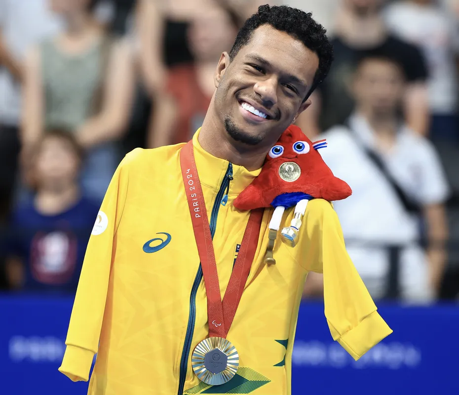 O nadador Gabrielzinho foi um dos destaques das Paralimpíadas