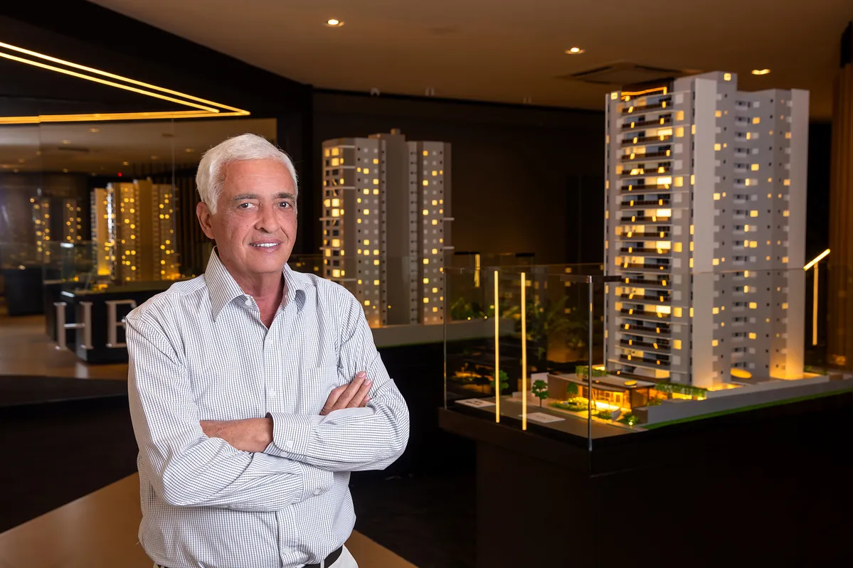 O empresário e fundador da Vectra, Manoel Luiz Alves Nunes, participou da execução de obras de engenharia importantes para Londrina