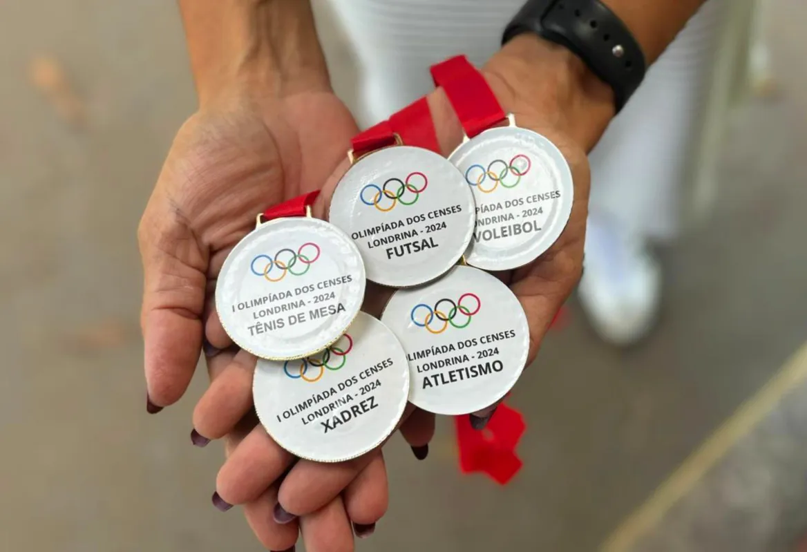 Adolescentes foram premiados com medalhas