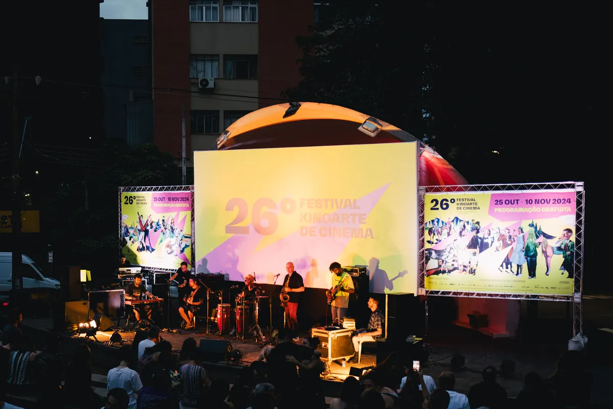 O Kinoarte também realizou eventos em outros espaços da cidade, como a Concha Acústica