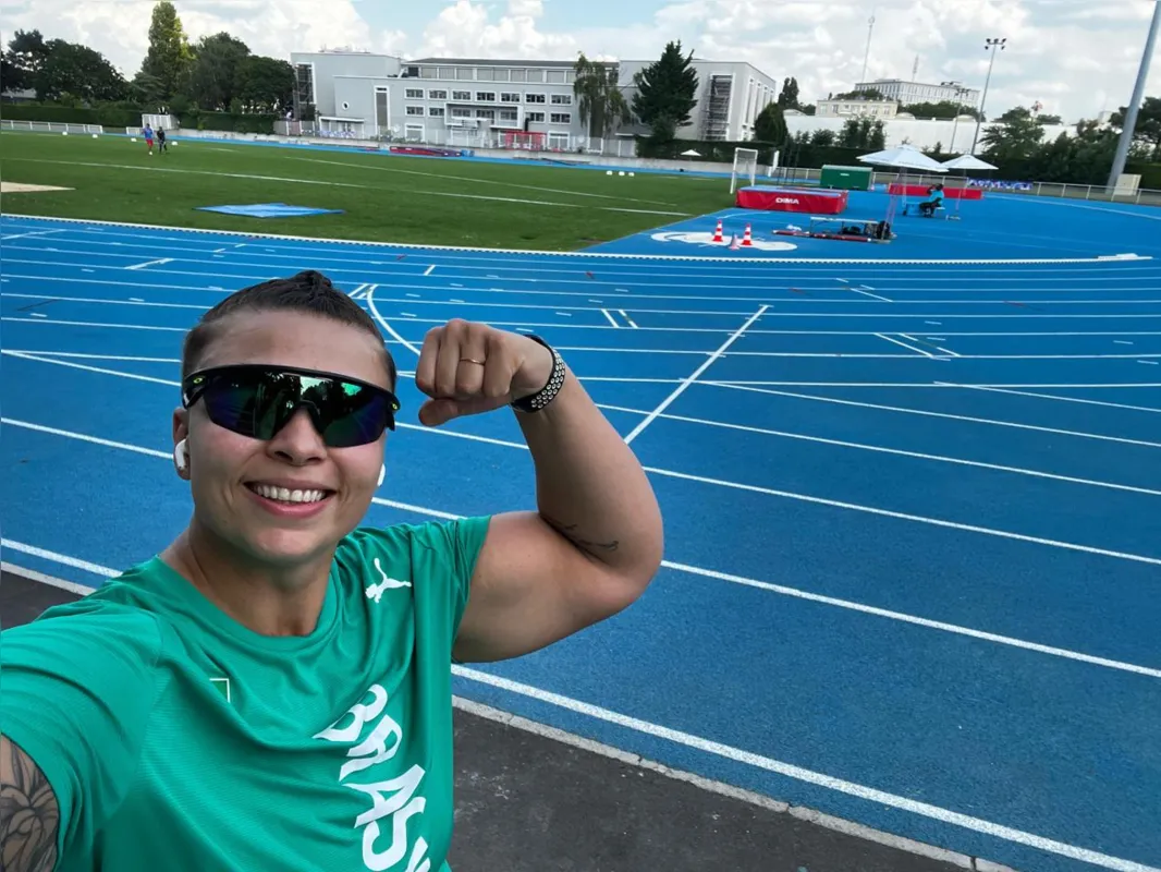 A londrinense Livia Avancini sonha com uma vaga na final do arremesso do peso em Paris-2024
