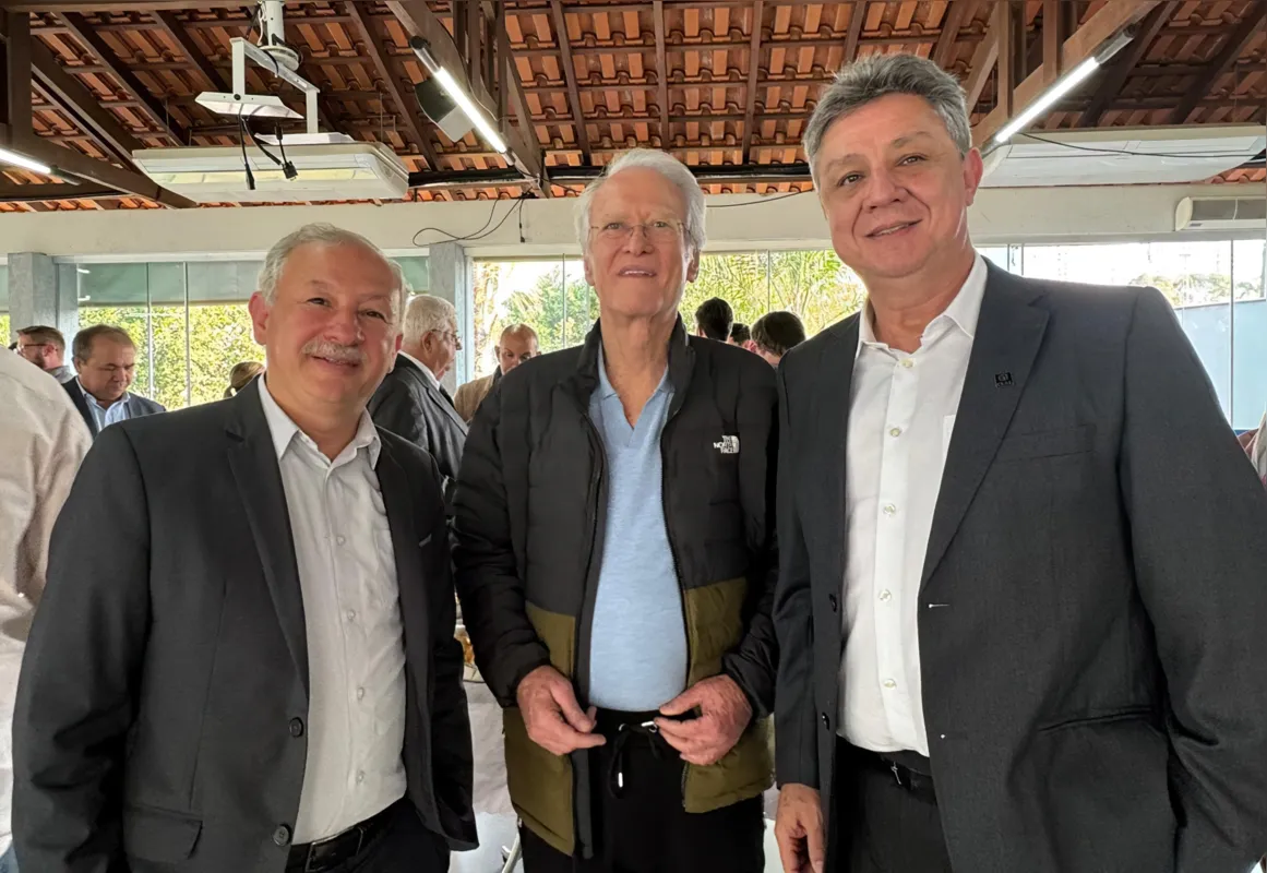 O engenheiro Ricardo Rocha, Chico Simeão e Brazil Versoza