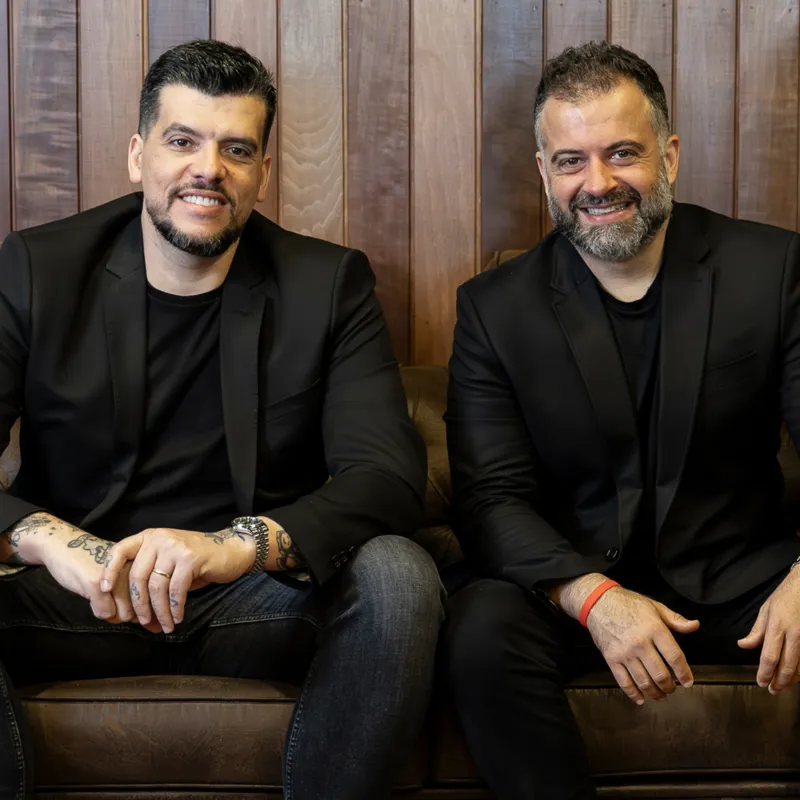 Renato Gomes e José Vinícius: trabalhar com lançamentos foi uma inovação da g1, que vem acumulando prêmios de vendas nos últimos anos