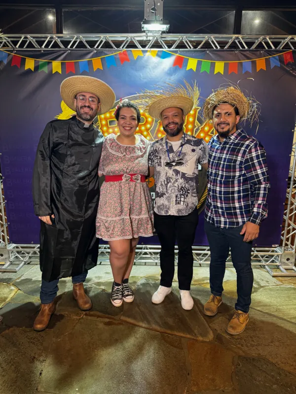 Amos Emanuel Campos, Caroline Correia, José da Rocha Júnior e Jessé Amaro