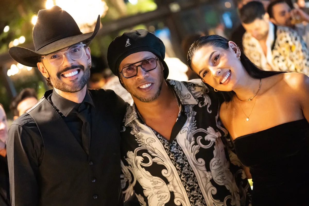 Luan Pereira, Ronaldinho Gaúcho e Ana Castela