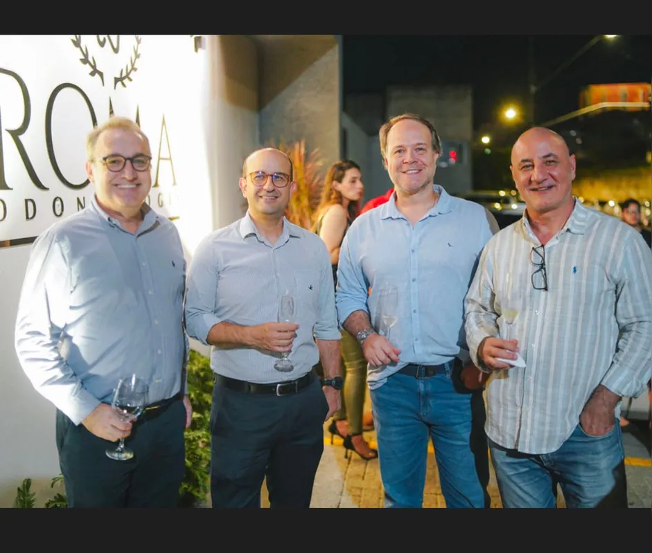 Fabrício Salla, Luis Eduardo Neto, Newton Rafael e Geraldo Ferreira