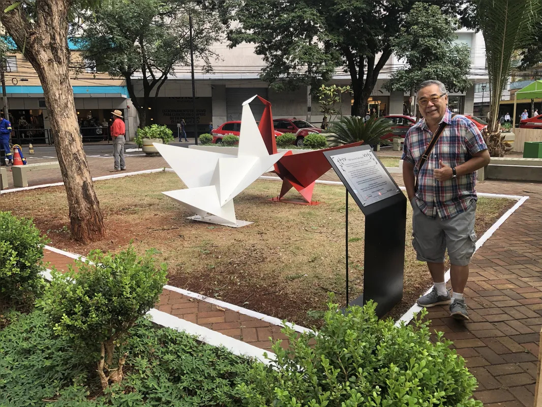 Carlos Kubo: artista plástico é vizinho do restaurante Joia e está feliz com a revitalização do espaço