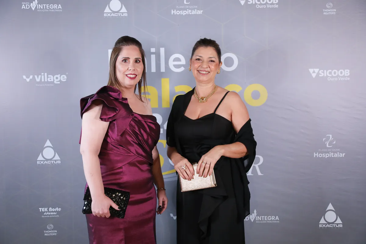 As diretoras de eventos: Viviane Roque Batista e Marisa Ribeiro Furl