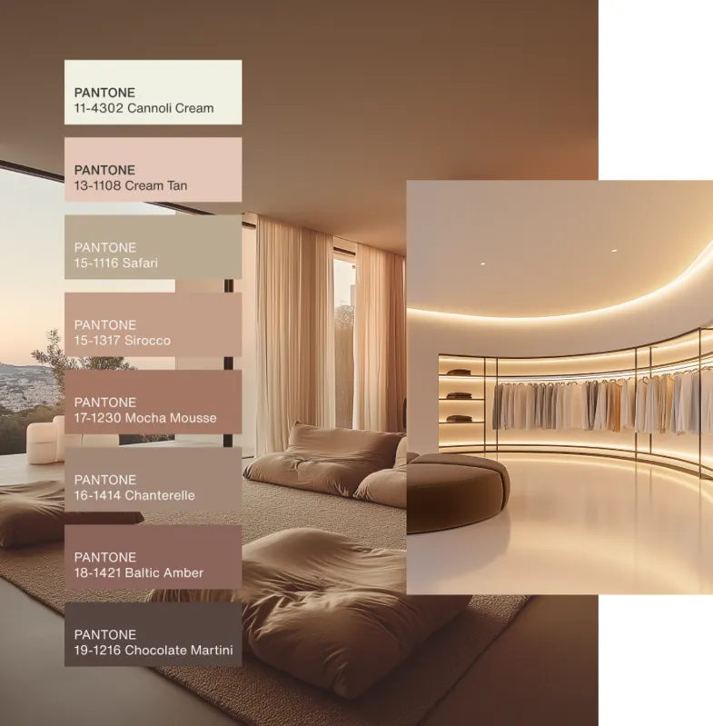 Imagem ilustrativa da imagem Pantone declara 'Mocha Mousse' como a cor do ano