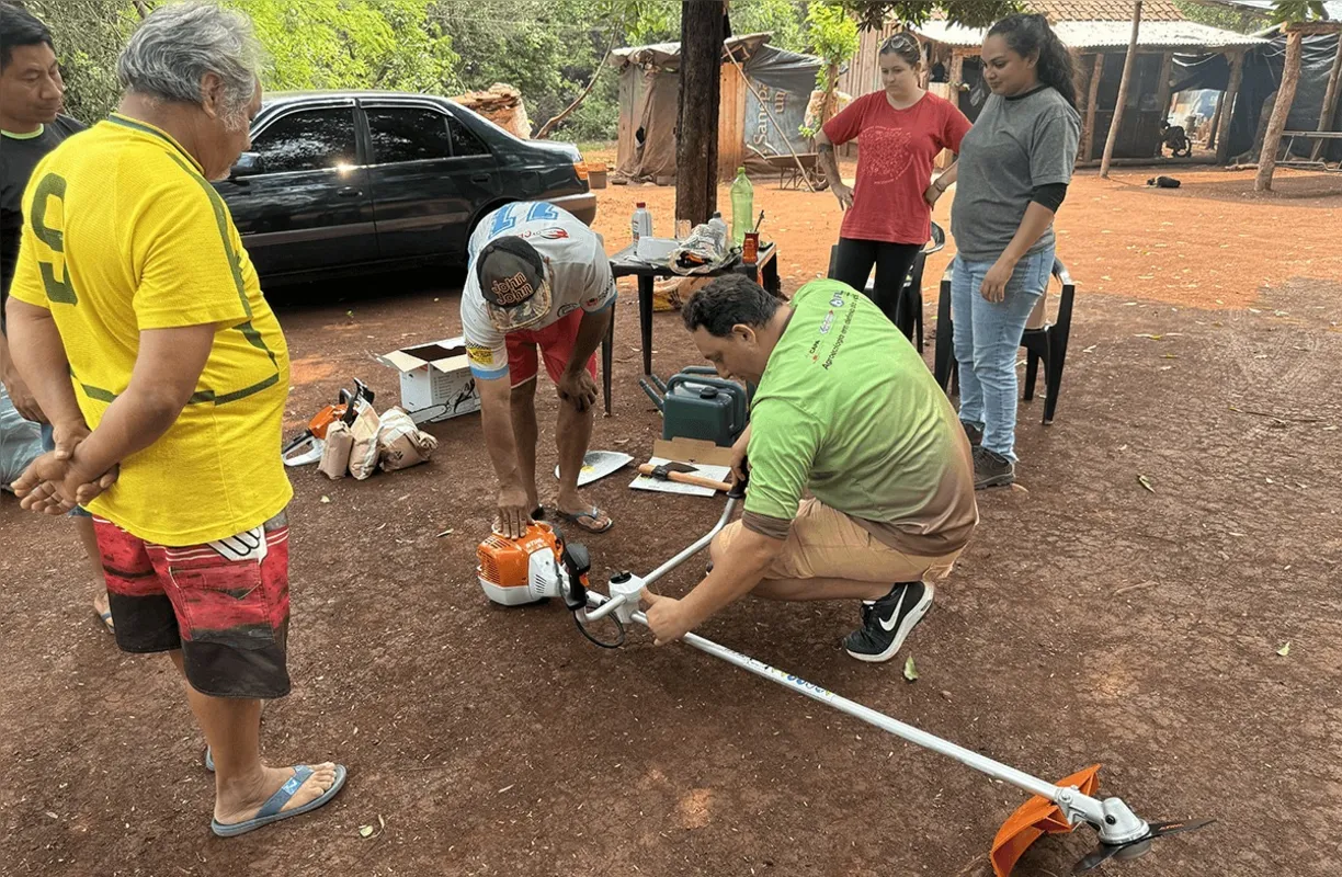 Imagem ilustrativa da imagem Parceria fortalece agricultura familiar em comunidades guarani