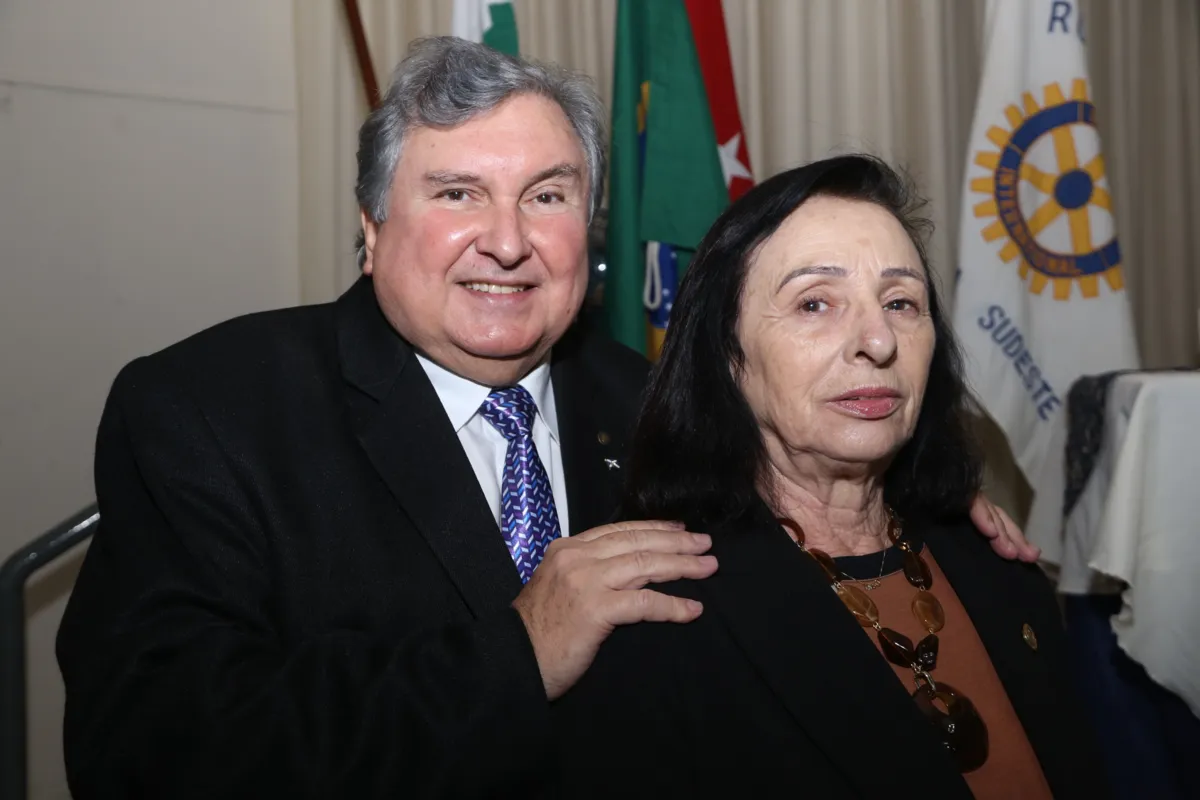 Francisco Neto e a esposa Nadir Bernard