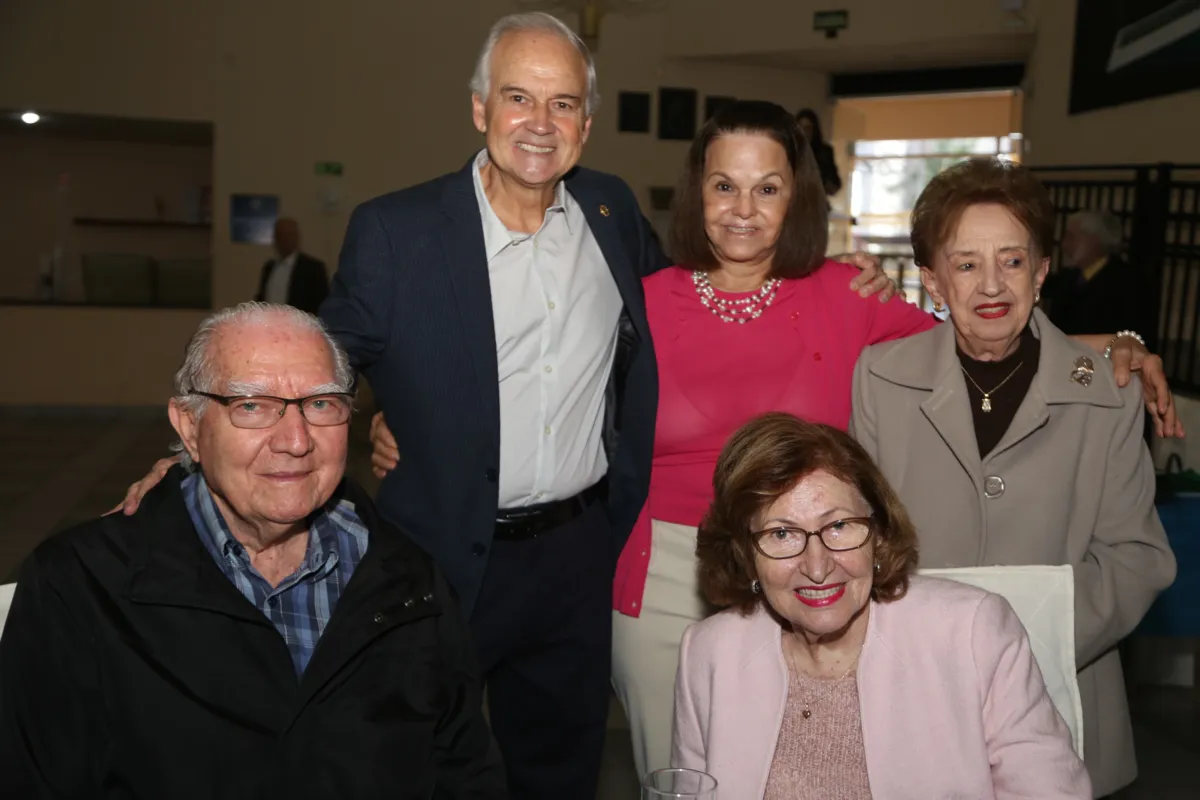 Luiz A. Lopes, Idati Lopes,Titi Pinheiro, Alberto Rapcham e Maria Helena Rapcham