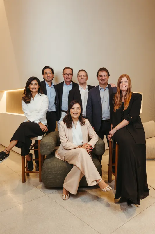 Diretores da Plaenge com os projetistas da LW Design, de Dubai: parceria de sucesso