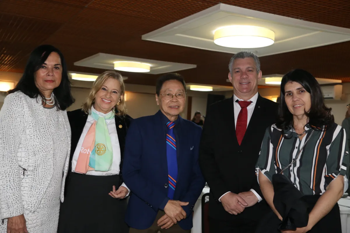 Lázara Caramori, Felicia Watanabe, Paulo Watanabe, Paulo Pimenta e Natacha Pimenta