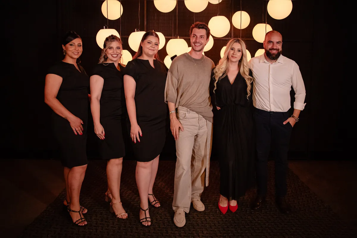 Vanessa Precinato, Caroline Erdman, Emily Rodrigues (Equipe Supriluz Premium), Waldir Junior, Raquel Dal Fabbro e Renato Borges