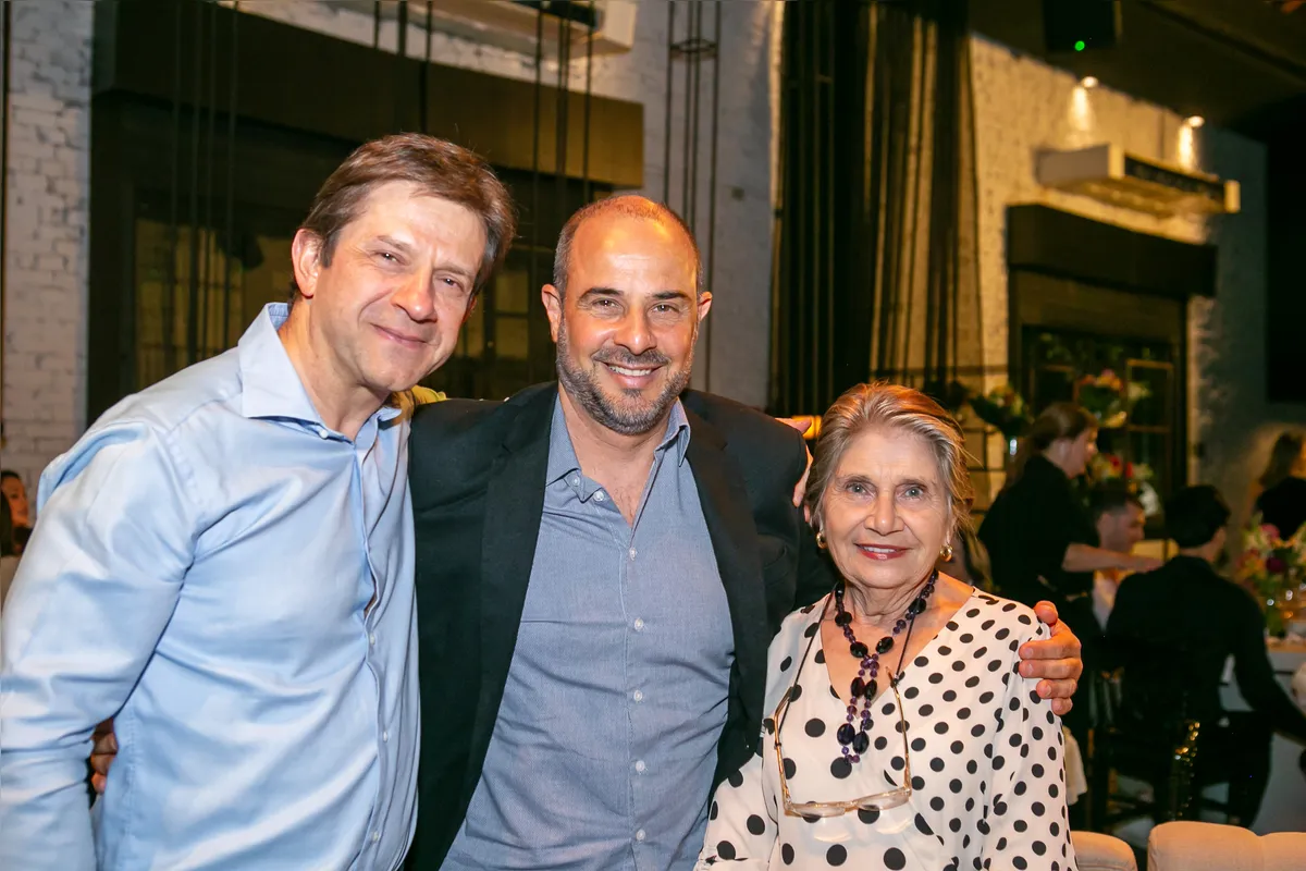 Fausto Celso Trigo, Wilson Sallouiti e Dilza Dequech