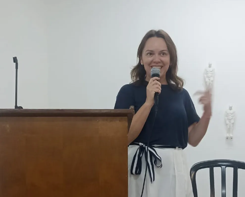 Luciana Casagrande Pereira, secretaria de Cultura do PR, anunciou em Londrina o novo projeto de política cultural do estado