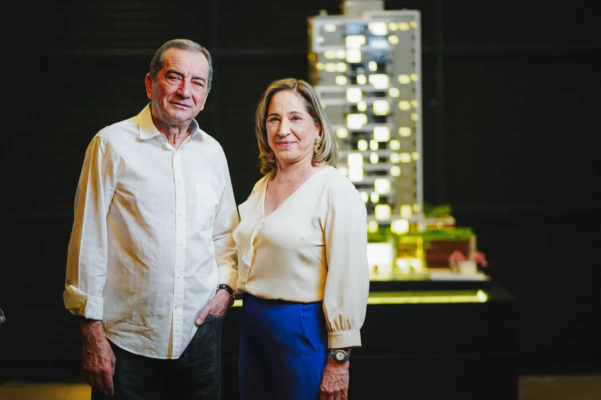 Luiz Carlos e Mara Pires, CEOs da Quadra Construtora