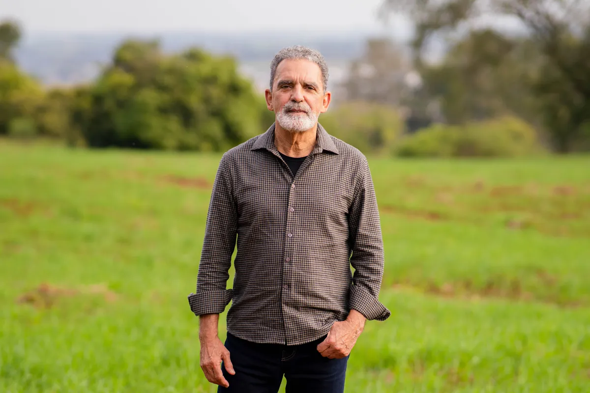 Raul Fulgencio visitando a área da futura implementação da Nova Gleba Palhano