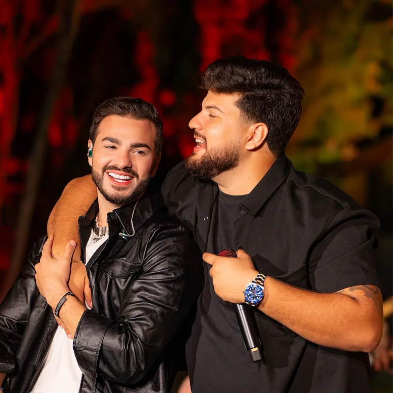 João Vitor e Gabriel integram a programação de aniversário de Rolândia na segunda-feira (27)