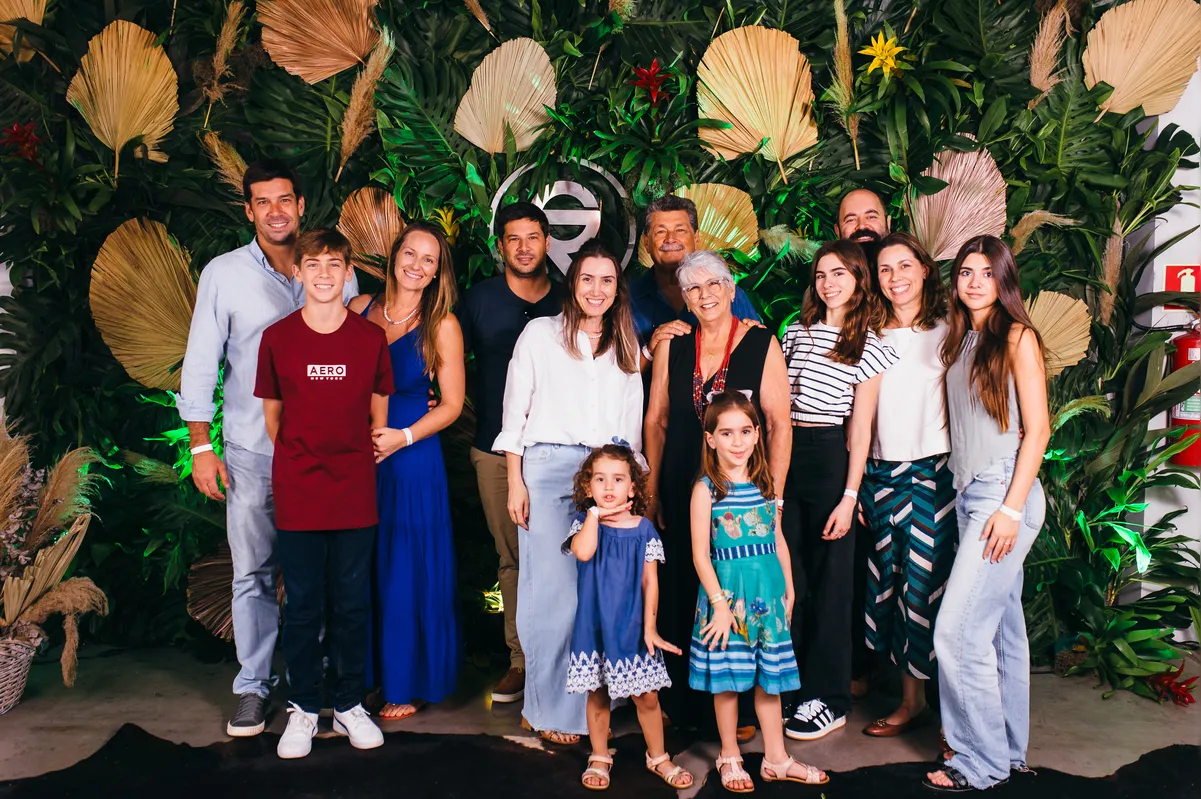 Antônio Oliveira Sampaio e família