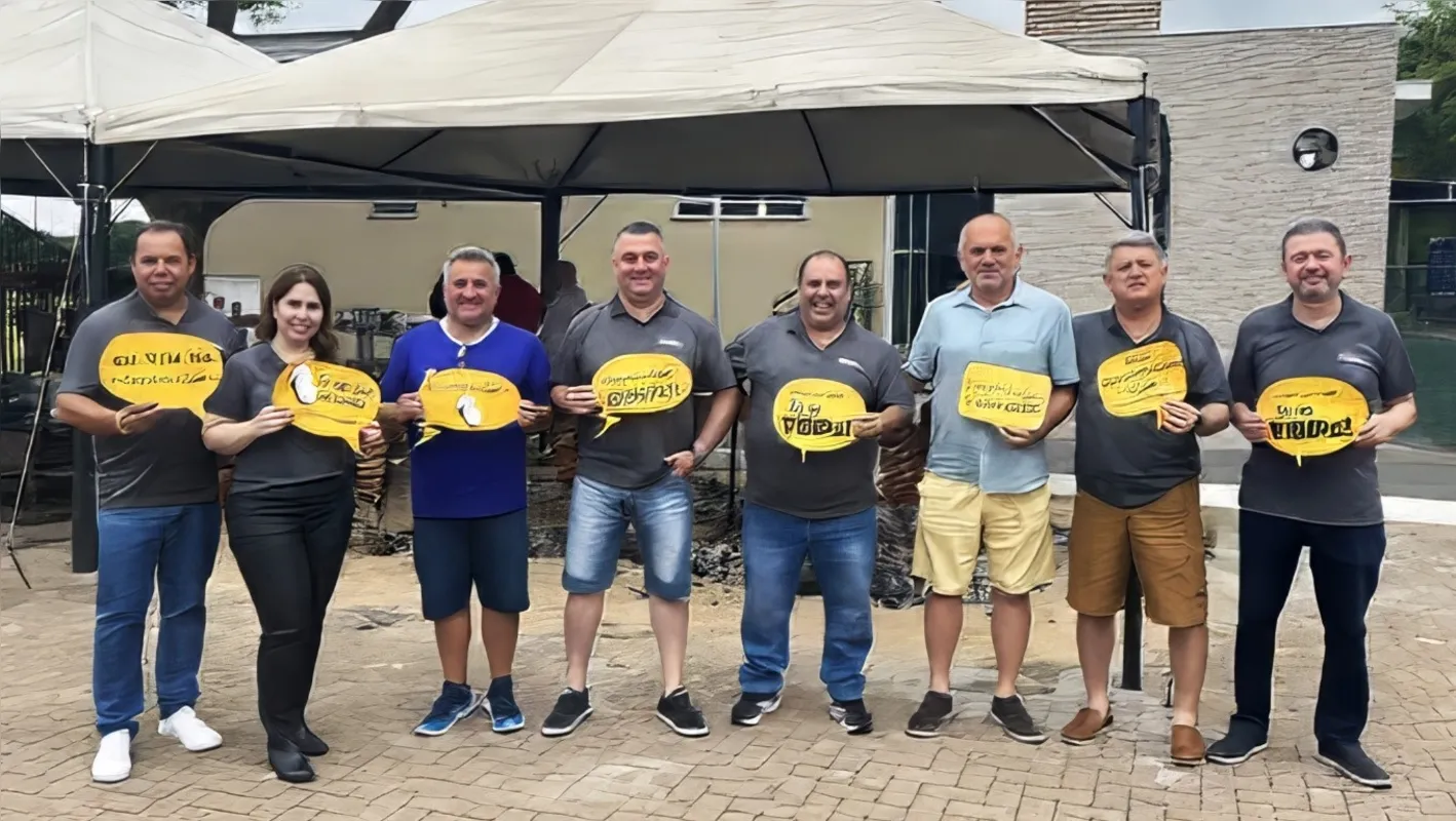 Diretores do SESCAP-LDR na confraternização