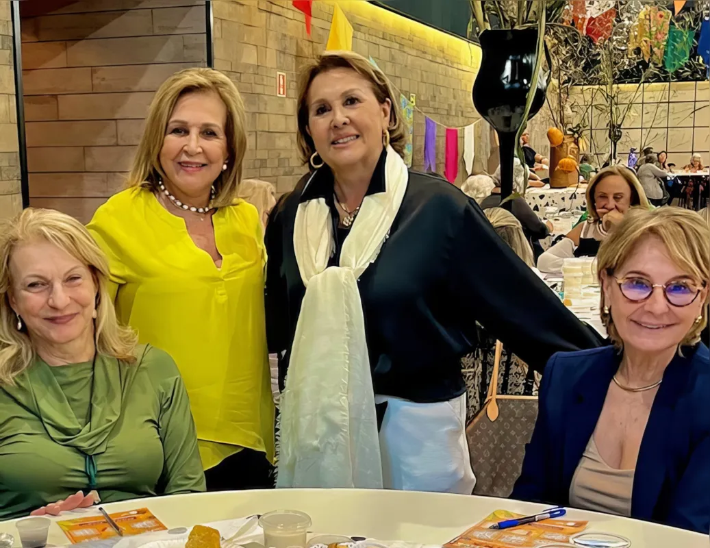 Tatiana Prandini, Vera Camargo, Sônia Miyamoto e Salete Distefano
