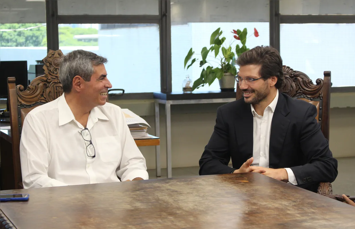 Imagem ilustrativa da imagem Tiago e Belinati dão primeiros passos na transição de governo