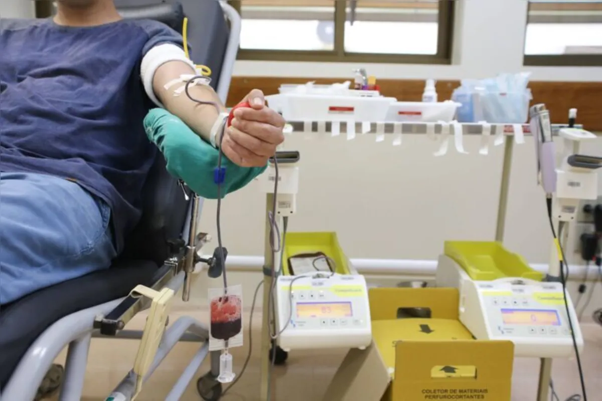 A partir do funcionamento da nova unidade, expectativa é aumentar a captação de 1,4 mil bolsas de sangue/mês para 2 mil bolsas