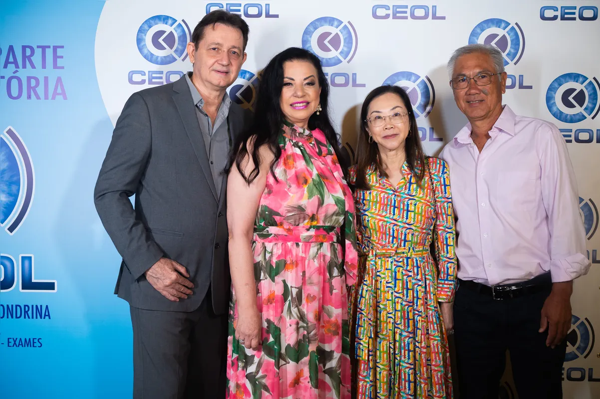 Francisco e Marcia Campiolo com Maria e Julio Kobayashi