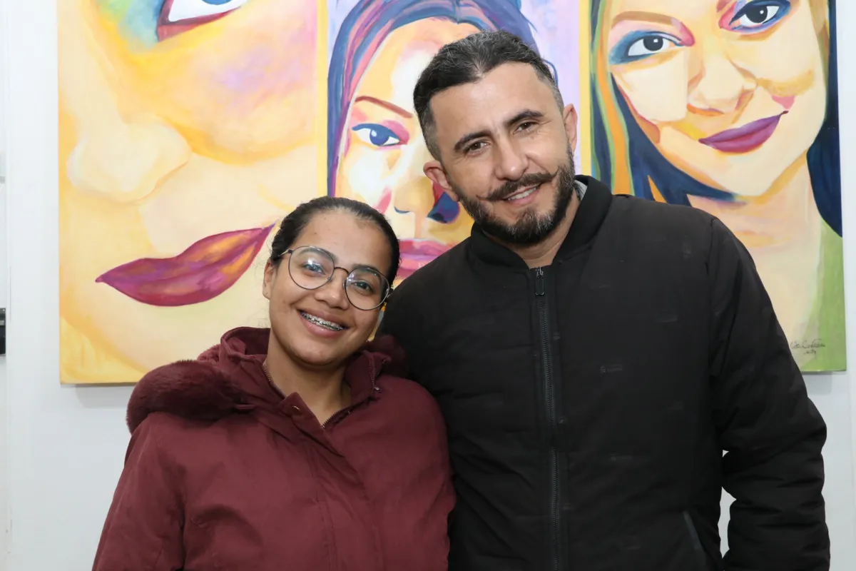 Luciana Silva e Agildo Nascimento