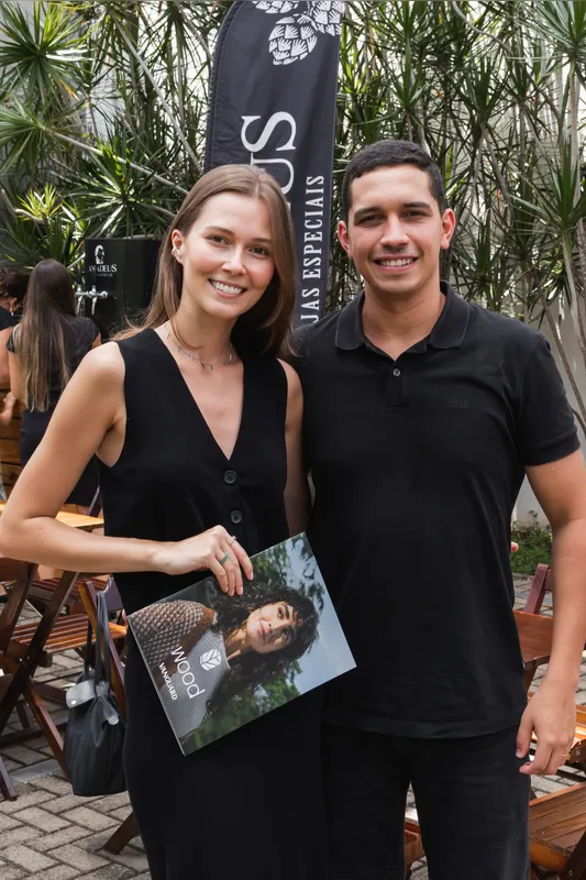 Laura Guerchmann e Pedro Nogueira