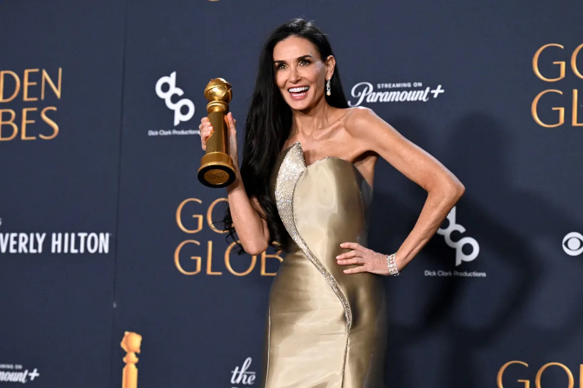 Demi Moore foi eleita melhor atriz de comédia por "A Substância"