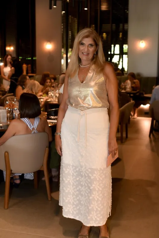 A aniversariante Marcia Sahão Turquino