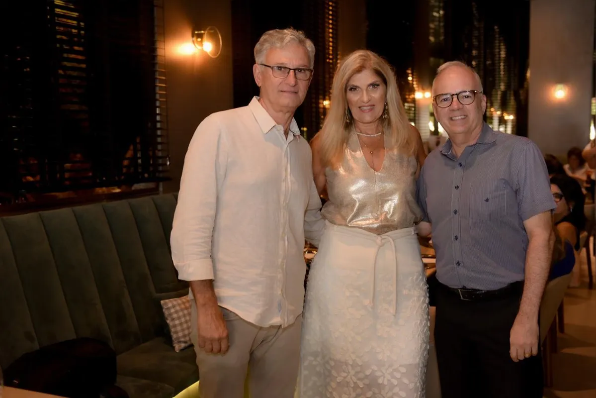 Adolfo Turquino, Marcia Sahão Turquino e padre Cesar Braga
