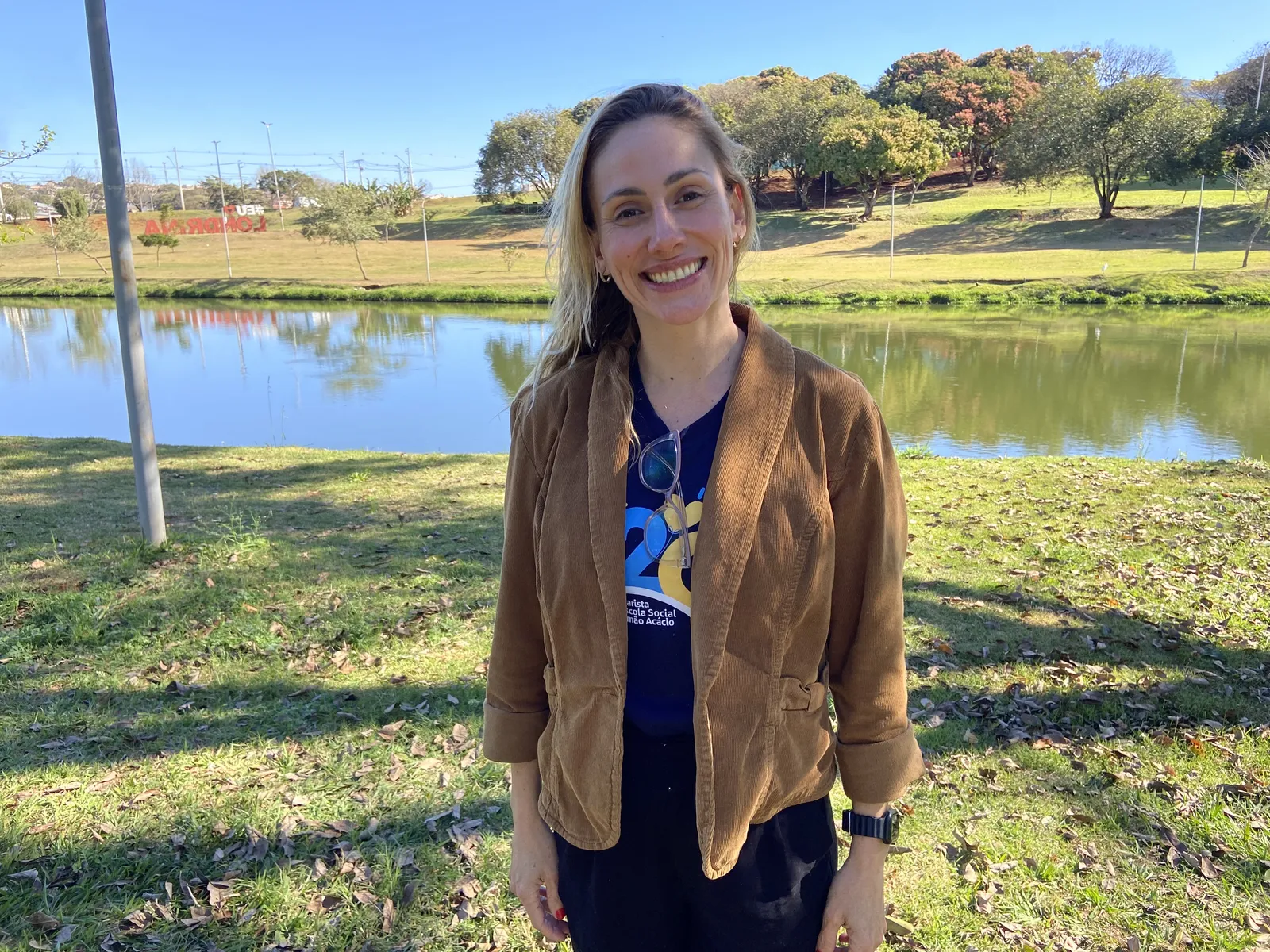 Mariana Grotti, professora de biologia e coordenadora do "Queimadas Zero"
