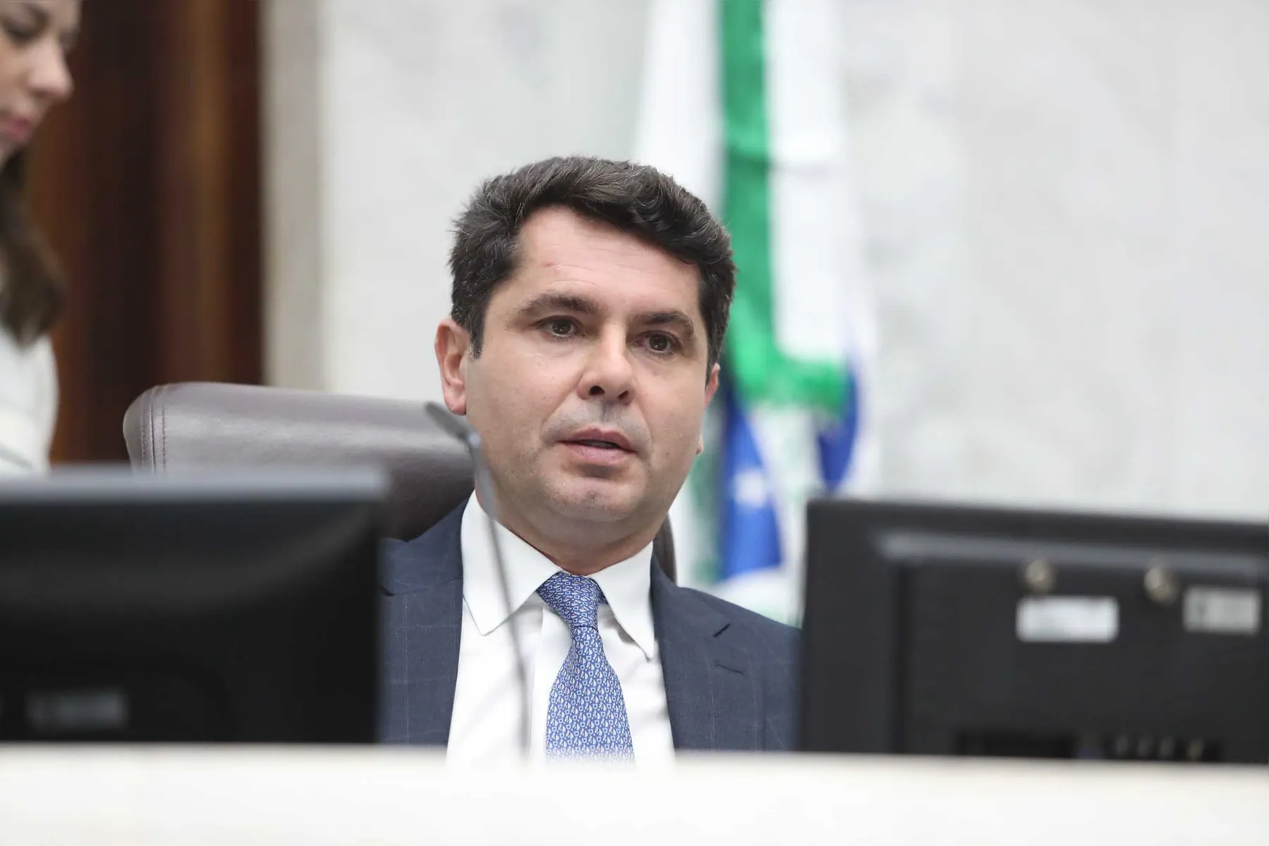 O presidente da Assembleia Legislativa, Alexandre Curi, chegou ao cargo com a pretensão de disputar o governo do Estado