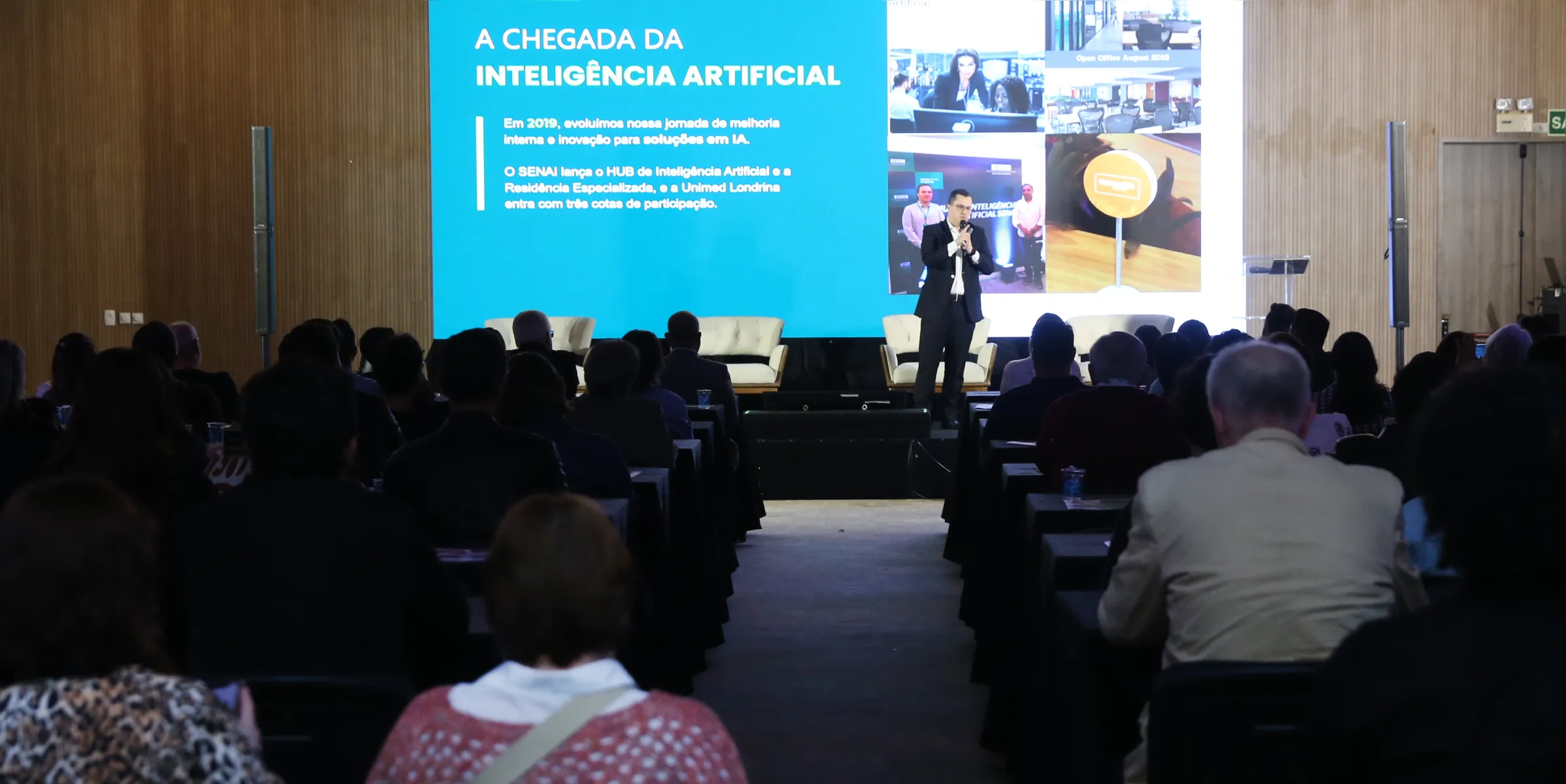 André Simas, gerente de Planejamento e Desenvolvimento da Unimed Londrina, foi um dos painelistas do Encontros Folha