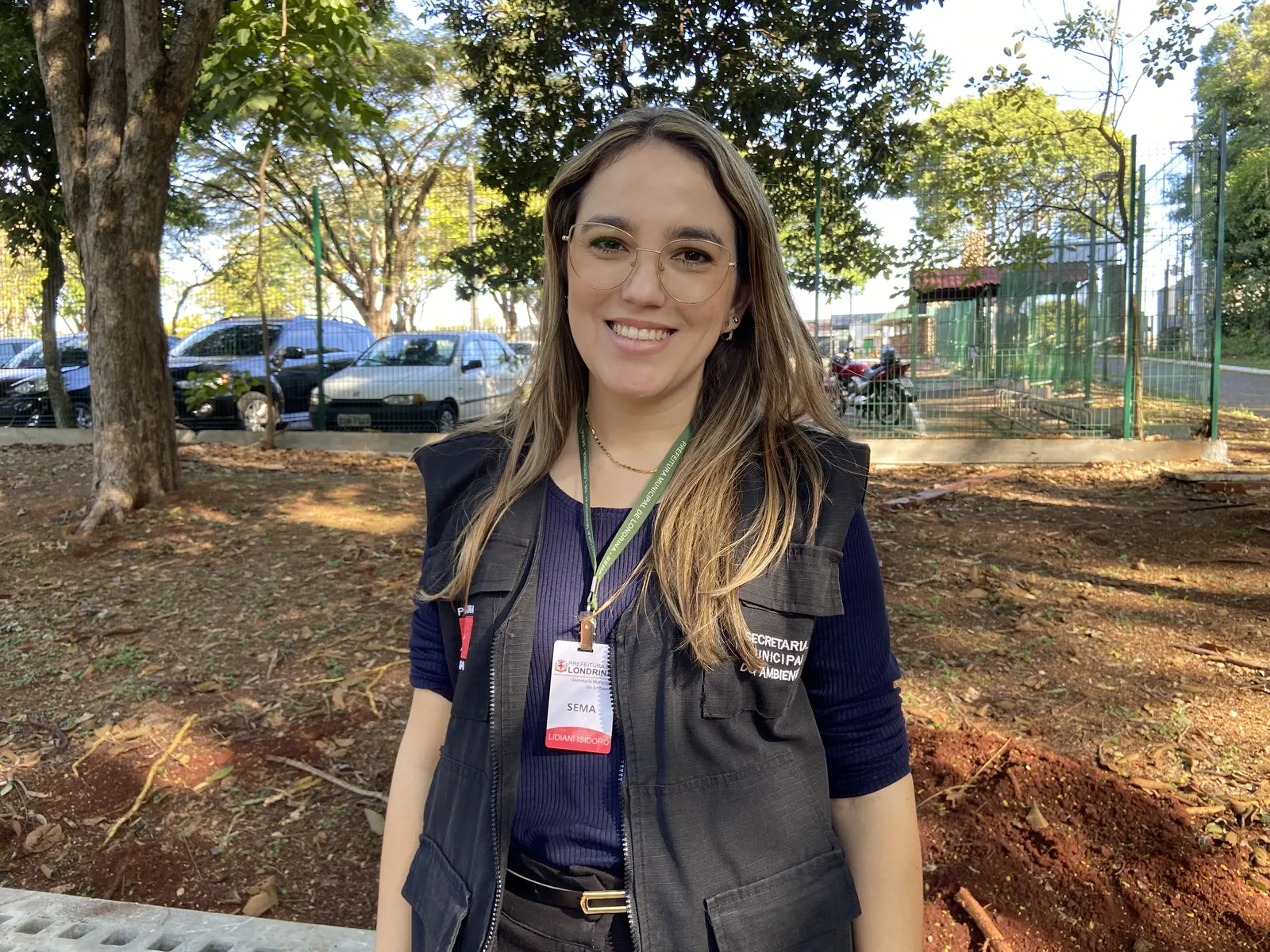 Lidiani Isidoro, assessora de Educação Ambiental da Sema: "O objetivo é zerar o índice de atropelamentos e sensibilizar a população para que os animais fiquem dentro do parque"