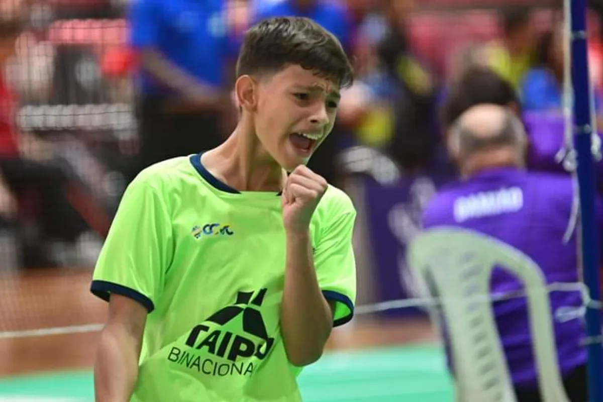Imagem ilustrativa da imagem Aluno de projeto da Itaipu é ouro em campeonato de parabadminton