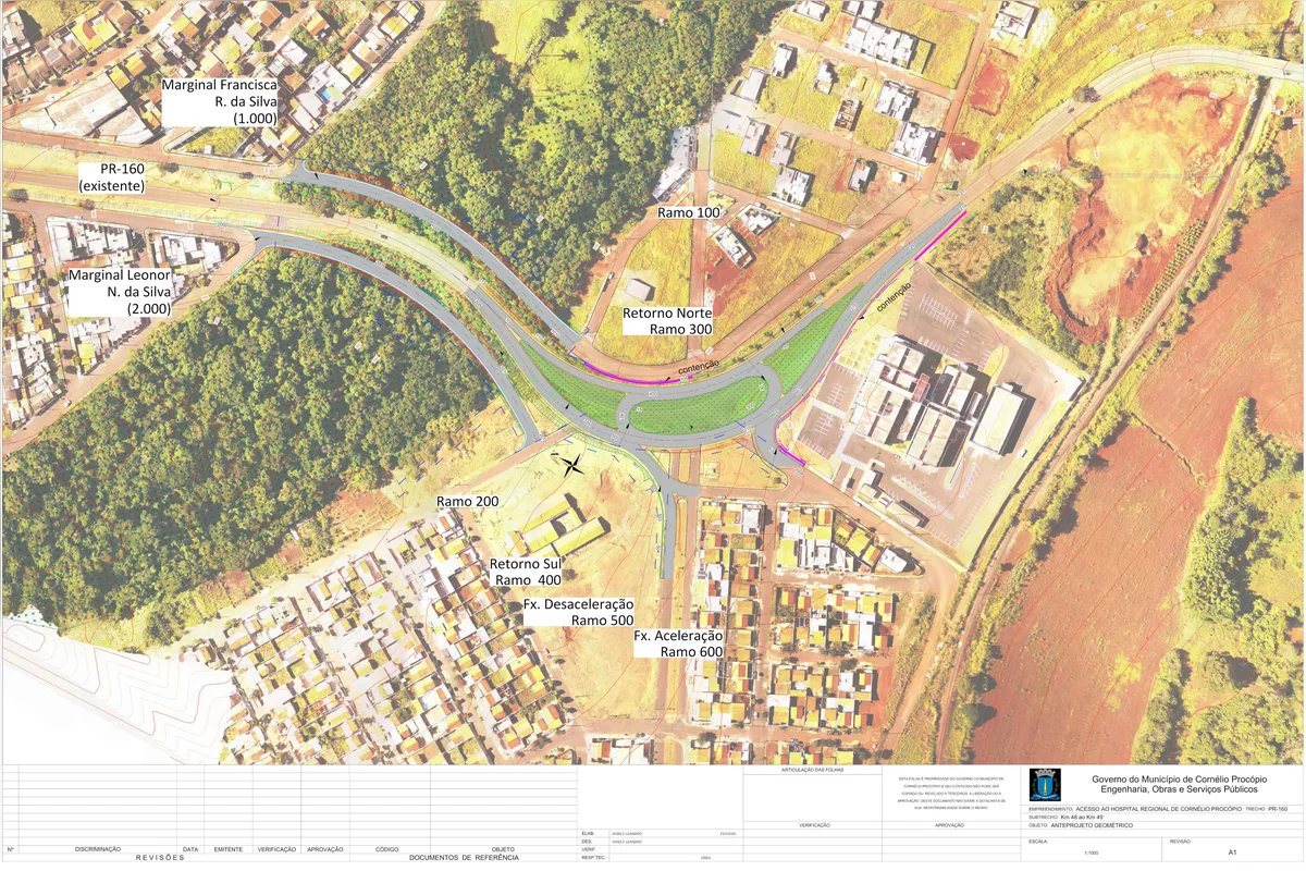 Imagem ilustrativa da imagem Anunciado vencedor da licitação para construir trevo de acesso em Cornélio
