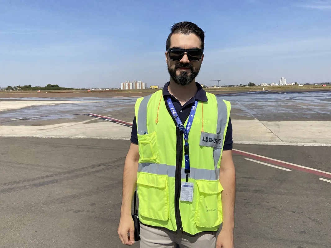 Leandro Negrão, Supervisor de Operações e Segurança do Aeroporto de Londrina